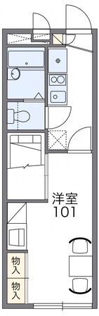 レオパレスＦＬＥＵＲＩＲの物件間取画像